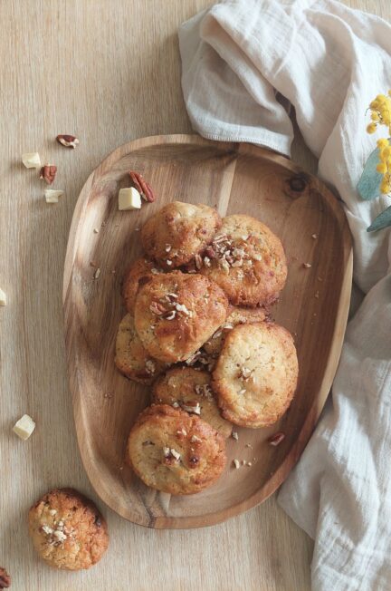 Cookies chocolat blanc noix de pécan